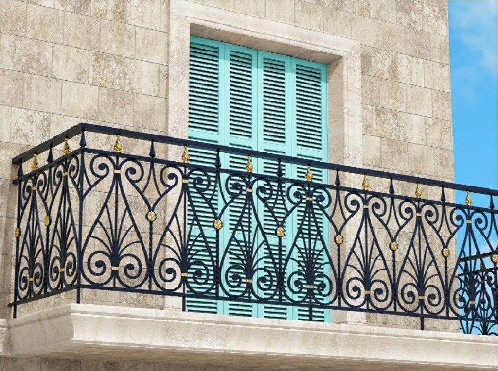 Balcony Grill Work Aluminium Partition Work