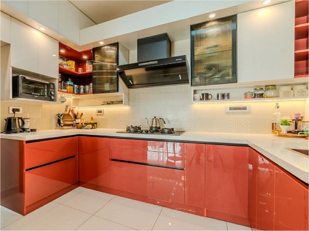 Modular kitchen Aluminium Partition Work