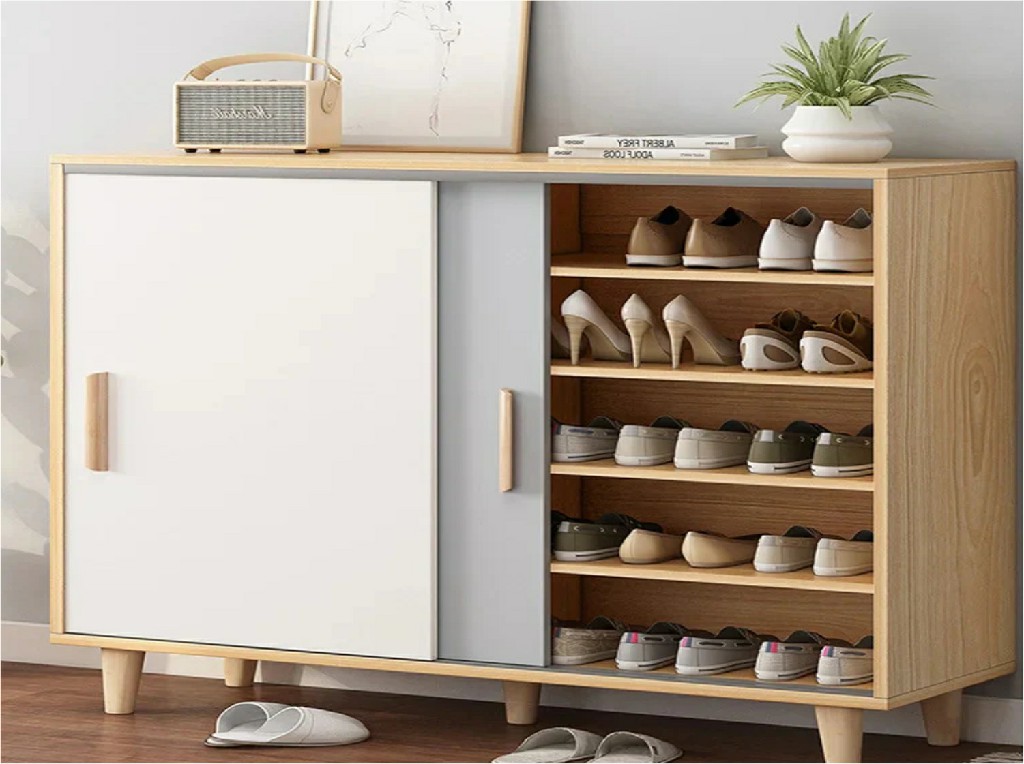 Shoe rack Crockery Unit