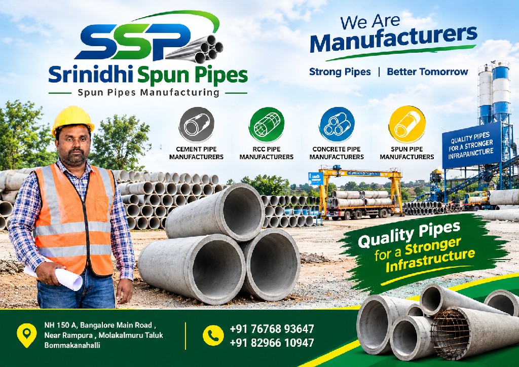 Srinidhi Spun Pipes Bommakanahalli 2